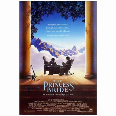 719. One Sheet (27" x 40"); Very Fine+ Rolled ### THE PRINCESS BRIDE (1987)