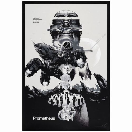 720. Limited Edition Screen Print (24" x 36"); Artist-Signed; Very Fine+ Rolled ### PROMETHEUS (2014)