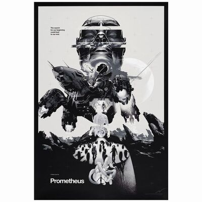 720. Limited Edition Screen Print (24" x 36"); Artist-Signed; Very Fine+ Rolled ### PROMETHEUS (2014)