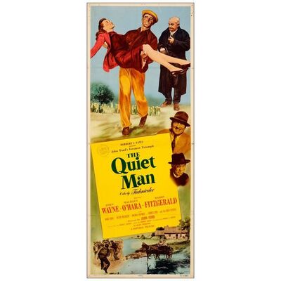 723. Insert (14" x 36"); Fine+ Folded ### THE QUIET MAN (1952)