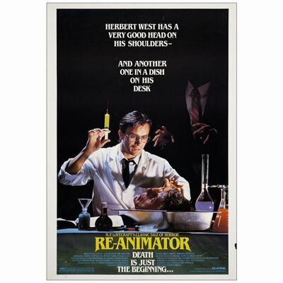 727. One Sheet (27" x 41"); Photo Style; Fine Rolled ### RE-ANIMATOR (1985)