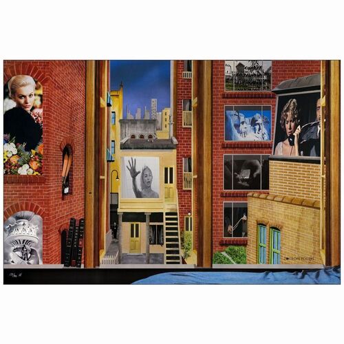 728. Limited Edition Screen Print (26" x 40"); Hand-Numbered and Artist-Signed; Near Mint Rolled ### REAR WINDOWS ZOETROPE (2014)