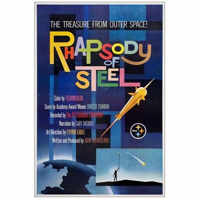732. One Sheet (27" x 41"); Very Fine+ on Linen ### RHAPSODY OF STEEL (1959)