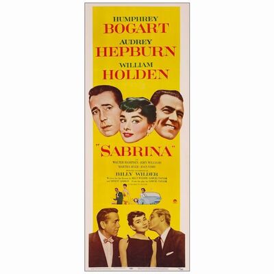 739. Insert (14" x 36"); Very Fine- on Linen ### SABRINA (1954)