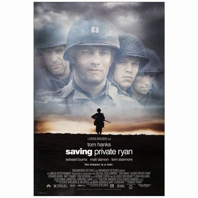 742. One Sheet (27" x 40"); Cast Style; Very Fine- Rolled ### SAVING PRIVATE RYAN (1998)