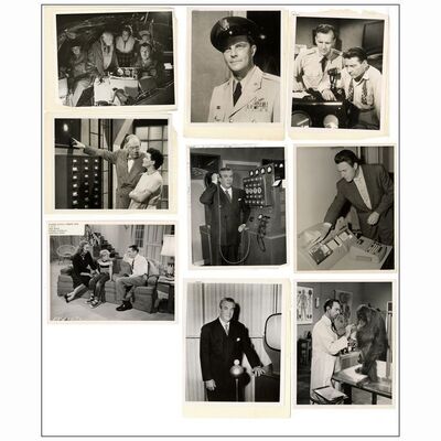 743. Single-Weight, Silver Gelatin, Vintage Photographs (9) (8" x 10"); Fine ### SCIENCE FICTION THEATRE (1955-1957)