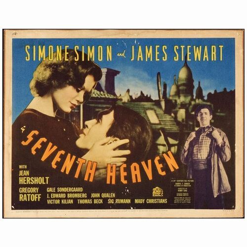 747. Title Lobby Card (11" x 14"); Fine- ### SEVENTH HEAVEN (1937)
