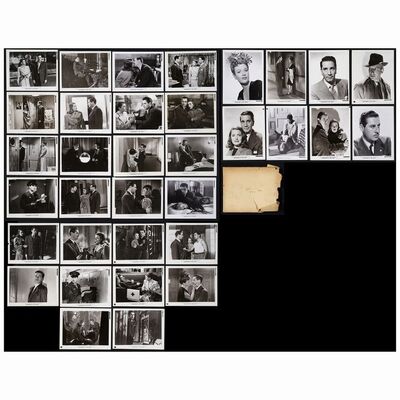 752. Single-Weight, Silver Gelatin, Vintage Photographs (33) (8" x 10"); Very Fine ### SOMEWHERE IN THE NIGHT (1946)