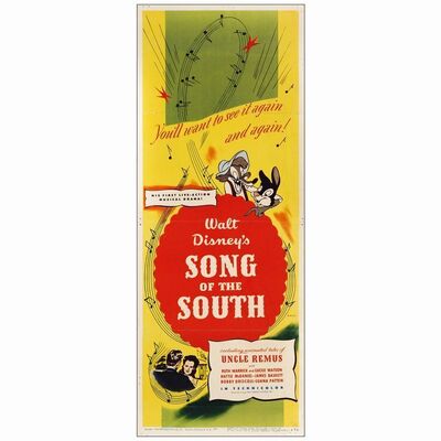 753. Insert (14" x 36"); Fine Folded ### SONG OF THE SOUTH (1946)