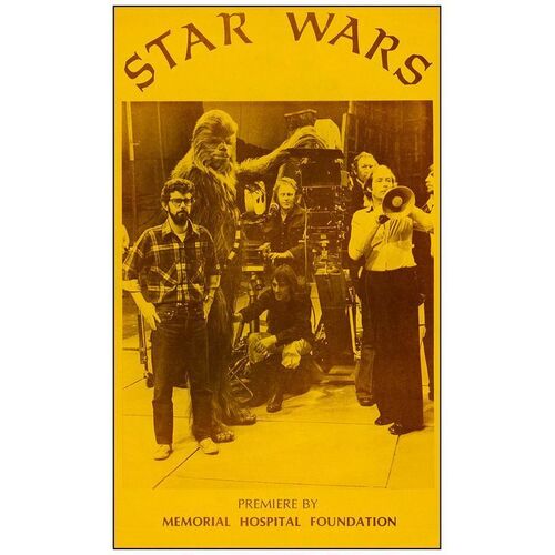 759. Charity Premiere Screening Handbill (8.5" x 14"); Very Fine- ### STAR WARS: A NEW HOPE (1977)