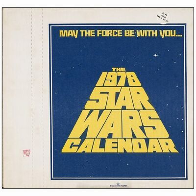 761. 1978 Calendar (13" x 13"); Near Mint ### STAR WARS: A NEW HOPE (1978)