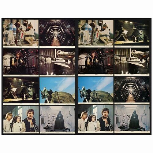 762. Lobby Card Sets (2) (11" x 14"); Near Mint ### STAR WARS: A NEW HOPE (1977)