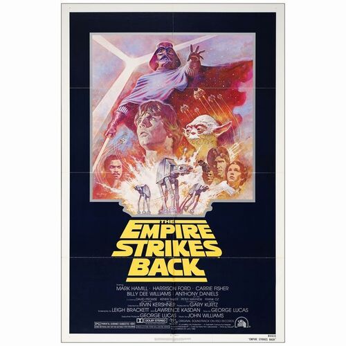 773. One Sheet (27" x 41"); Near Mint Folded ### STAR WARS: THE EMPIRE STRIKES BACK (R-1982)