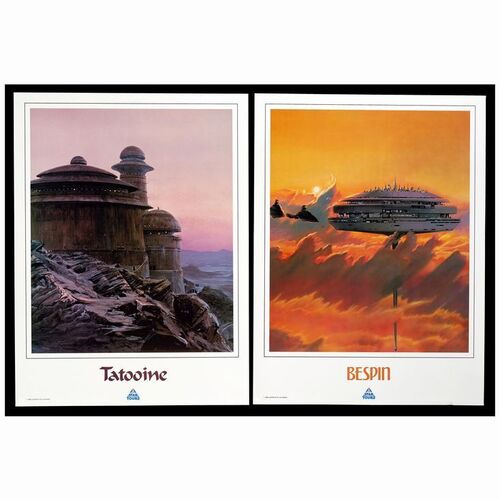 778. Promotional Posters (2) (18" x 24"); Very Fine Rolled ### STAR WARS: STAR TOURS (1987)