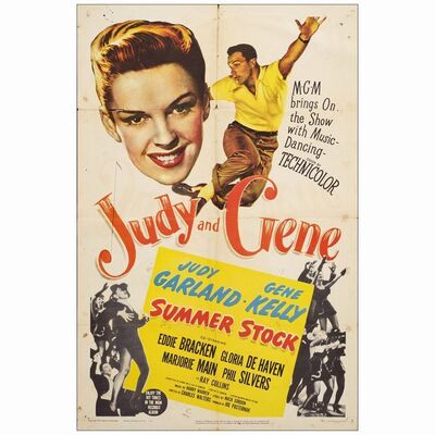 783. One Sheet (27" x 41"); Fine- Folded ### SUMMER STOCK (1950)
