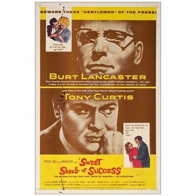 788. One Sheet (27" x 41"); Very Good Folded ### SWEET SMELL OF SUCCESS (1957)