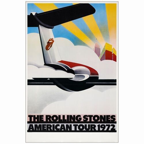797. American Tour 1972 Poster (25" x 38"); Near Mint Rolled ### THE ROLLING STONES (1972)