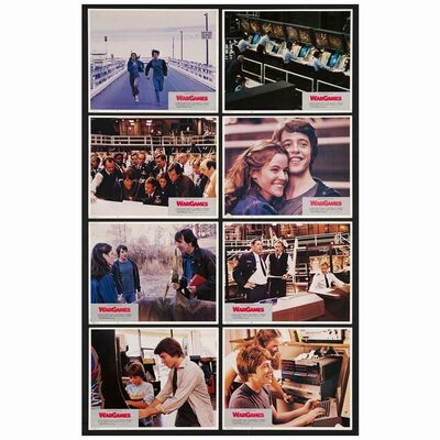 811. Lobby Card Set (11" x 14"); Very Fine ### WARGAMES (1983)