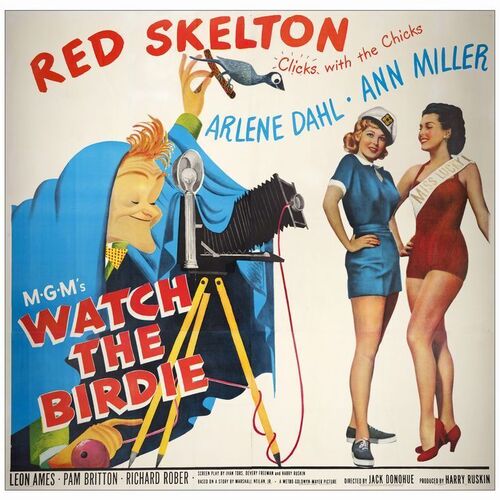 812. Six Sheet (79" x 78"); Very Fine- on Linen ### WATCH THE BIRDIE (1950)
