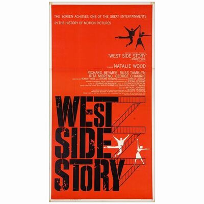 813. Three Sheet (41" x 79.5"); Very Fine on Linen ### WEST SIDE STORY (1961)