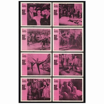 814. Lobby Card Set (11" x 14"); Academy Awards Style; Very Fine+ ### WEST SIDE STORY (1961)