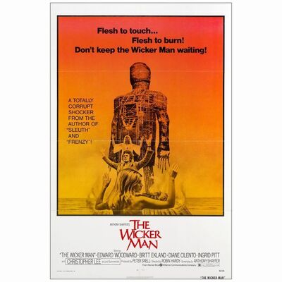817. One Sheet (27" x 41"); Fine+ ### THE WICKER MAN (1973)