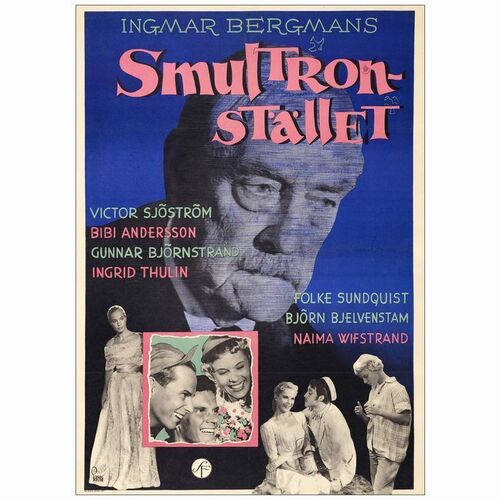 818. Swedish One Sheet (28" x 39"); Country-of-Origin; Very Fine on Linen ### WILD STRAWBERRIES (1957)