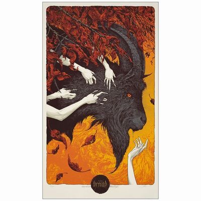 819. Limited Edition Screen Print (23" x 39"); Hand-Numbered, Artist-Signed; Fine+ Rolled ### THE WITCH (2015)