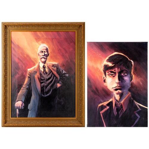 Lot #1: Sir Reginald Hargreeves's (Colm Feore) and Number Five's (Aidan Gallagher) Painting Set ### UMBRELLA ACADEMY, THE (2019 - 2024)