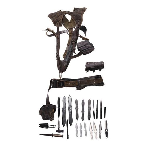 Lot #2: Diego Hargreeves's (David Castaneda) Season 1 Knife Chest Harness ### UMBRELLA ACADEMY, THE (2019 - 2024)