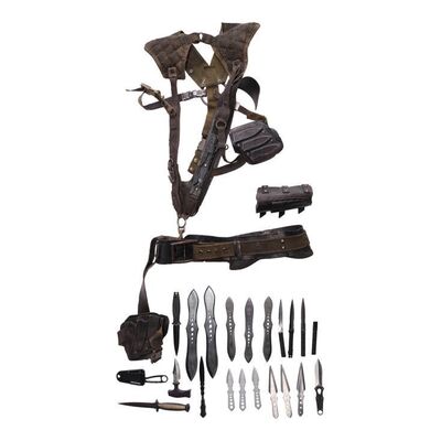 Lot #2: Diego Hargreeves's (David Castaneda) Season 1 Knife Chest Harness ### UMBRELLA ACADEMY, THE (2019 - 2024)