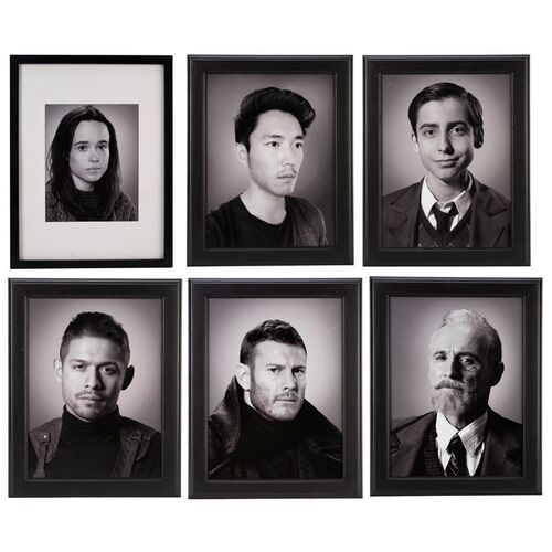 Lot #13: Umbrella Academy Portraits ### UMBRELLA ACADEMY, THE (2019 - 2024)