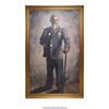 Lot #19: Sir Reginald Hargreeves's (Colm Feore) Screen-Matched Bullet-Ridden Framed Portrait Print ### UMBRELLA ACADEMY, THE (2019 - 2024)