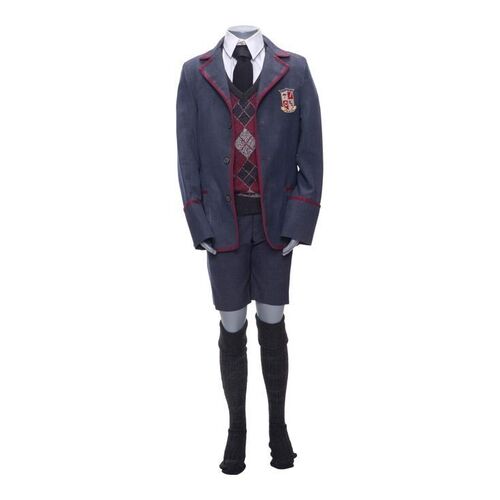 Lot #22: Number Five's (Aidan Gallagher) Eyeball Factory Blown Up Umbrella Academy Uniform ### UMBRELLA ACADEMY, THE (2019 - 2024)