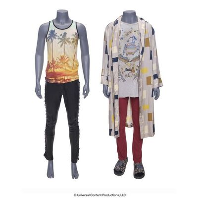 Lot #26: Klaus Hargreeves's (Robert Sheehan) Extra Ordinary and Rave Costumes ### UMBRELLA ACADEMY, THE (2019 - 2024)