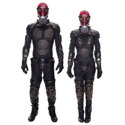 Lot #30: Pair of Commission Troop Soldier Costumes ### UMBRELLA ACADEMY, THE (2019 - 2024)
