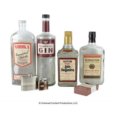 Lot #41: Klaus Hargreeves's (Robert Sheehan) Drinking Binge Accessories ### UMBRELLA ACADEMY, THE (2019 - 2024)