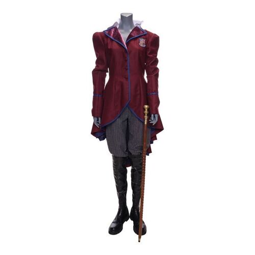 Lot #61: Fei Hargreeves's (Britne Oldford) Fight at the Mansion Costume with Rubber Cane ### UMBRELLA ACADEMY, THE (2019 - 2024)