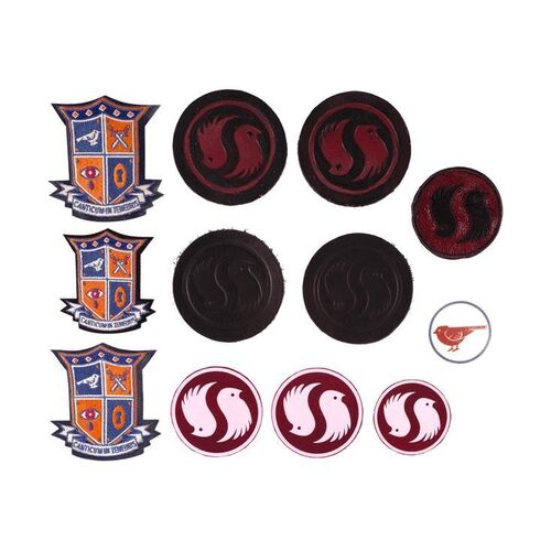 Lot #73: Sparrow Academy Patches and Tattoo ### UMBRELLA ACADEMY, THE (2019 - 2024)