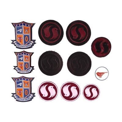 Lot #73: Sparrow Academy Patches and Tattoo ### UMBRELLA ACADEMY, THE (2019 - 2024)