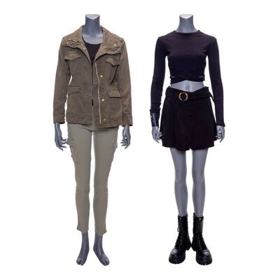 Lot #87: A Pair of Lila Pitt's (Ritu Arya) Season 3 Costumes ### UMBRELLA ACADEMY, THE (2019 - 2024)