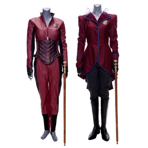 Lot #91: Fei Hargreeves's (Britne Oldford) Sparrow Academy Fight and Uniform Costumes ### UMBRELLA ACADEMY, THE (2019 - 2024)