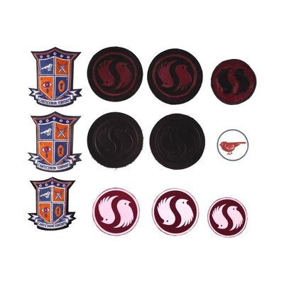 Lot #109: Sparrow Academy Patches and Tattoo ### UMBRELLA ACADEMY, THE (2019 - 2024)