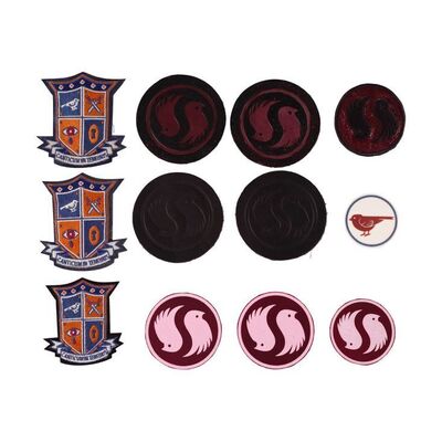 Lot #122: Sparrow Academy Patches and Tattoo ### UMBRELLA ACADEMY, THE (2019 - 2024)