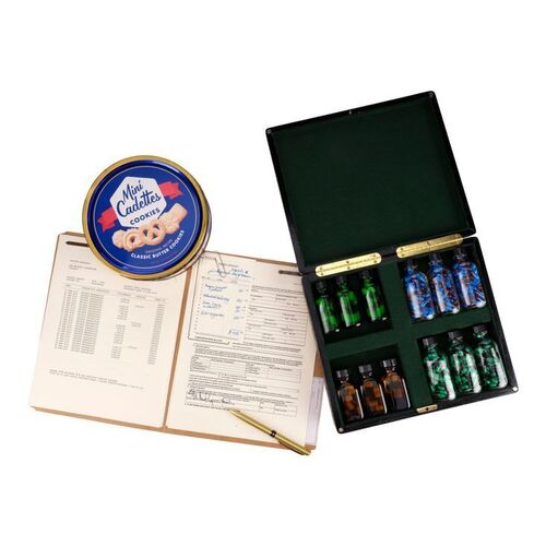 Lot #135: Sir Reginald Hargreeves's (Colm Feore) Biscuit Bin, Ornate Box of Pills and Power of Attorney File ### UMBRELLA ACADEMY, THE (2019 - 2024)