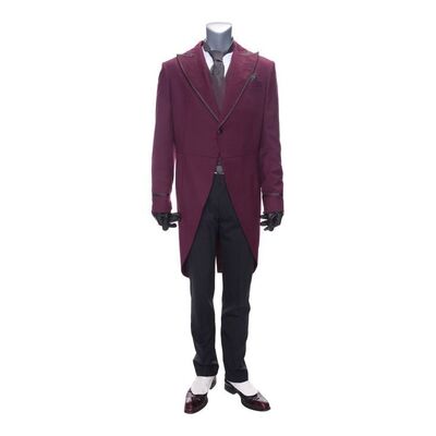 Lot #145: Sir Reginald Hargreeves's (Colm Feore) 1920s Hotel Obsidian Suit ### UMBRELLA ACADEMY, THE (2019 - 2024)