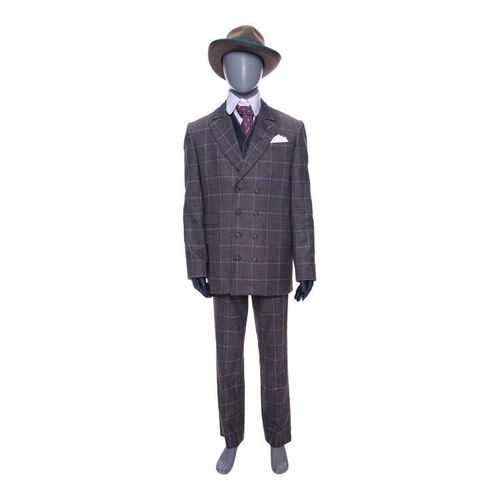 Lot #155: Sir Reginald Hargreeves's (Colm Feore) 1920s Hotel Obsidian Build Suit with Top Hat ### UMBRELLA ACADEMY, THE (2019 - 2024)