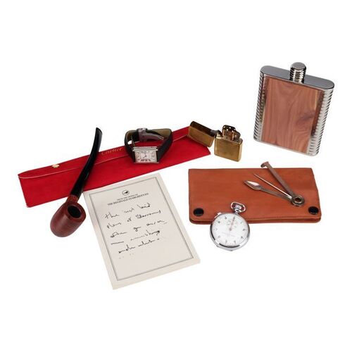 Lot #158: Sir Reginald Hargreeves's (Colm Feore) Season 3 Accessories with Stopwatch ### UMBRELLA ACADEMY, THE (2019 - 2024)