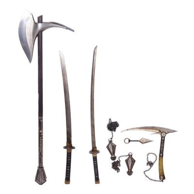Lot #176: Guardian Weapons Assortment ### UMBRELLA ACADEMY, THE (2019 - 2024)