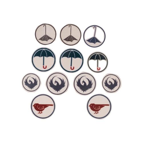 Lot #182: Umbrella Academy Production Temporary Tattoos ### UMBRELLA ACADEMY, THE (2019 - 2024)